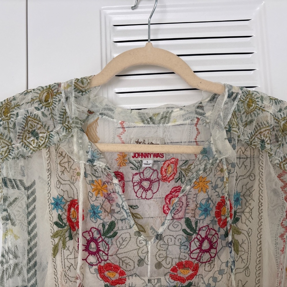 Johnny Was Embroidered Dress - Picture 7 of 7